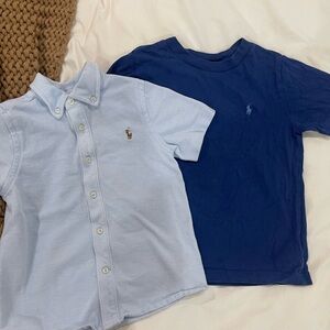 Toddler 3t Ralph Lauren shirts